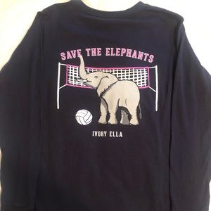 NWOT Ivory Ella long sleeve shirt